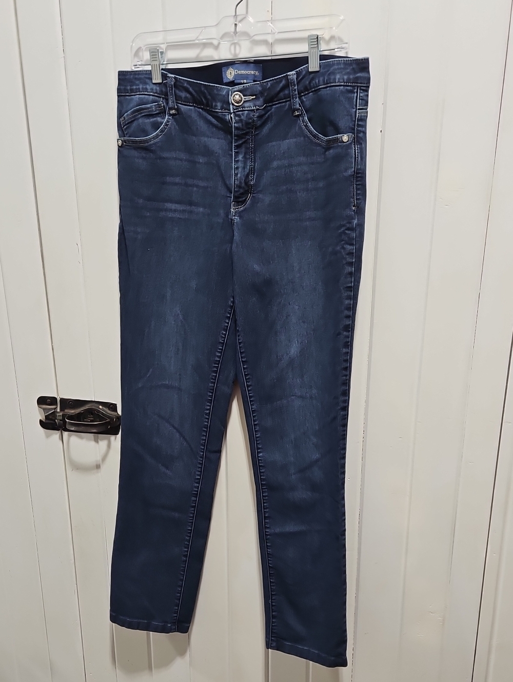 Democracy Women’s Navy Boot Cut Jeans Size 12